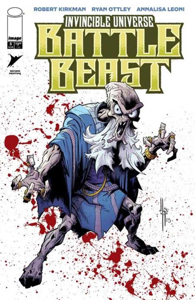 Invincible Universe Battle Beast #5 Variant (2nd Printing)