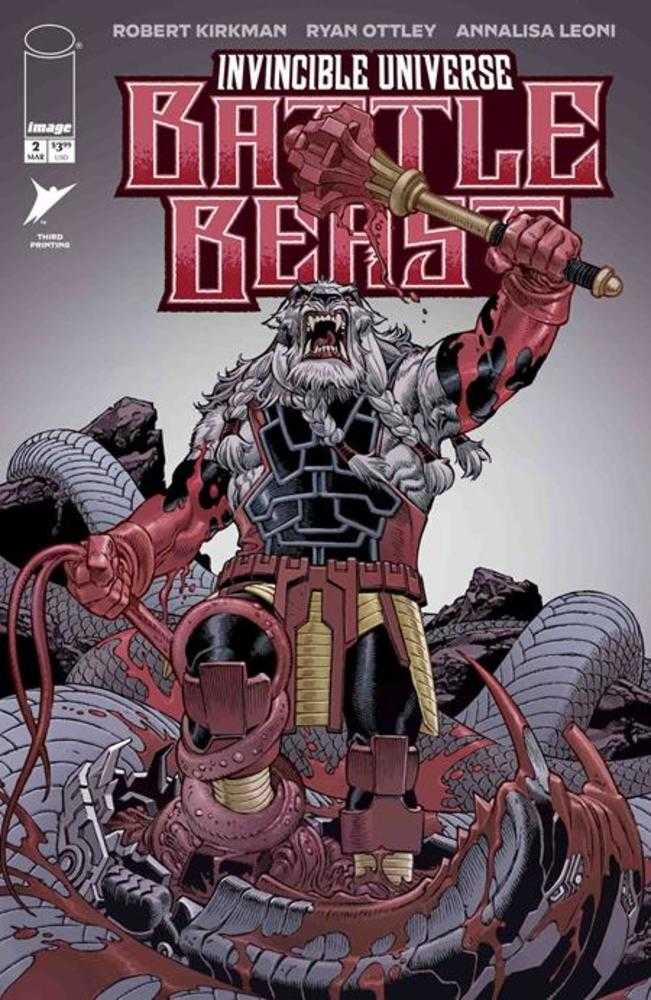 Invincible Universe Battle Beast #2 Variant (3rd Printing) <OFC>