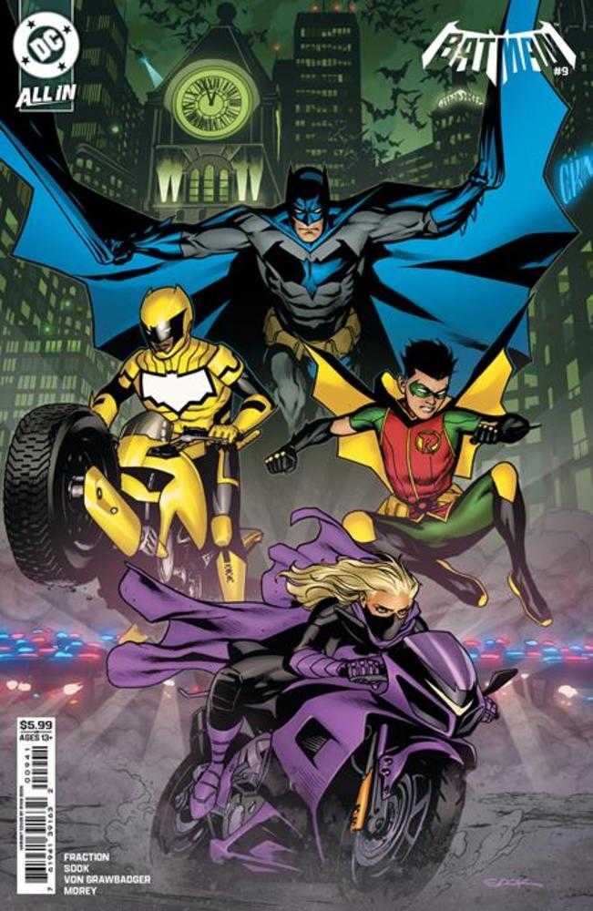 Batman (2025) #9 Cover D Ryan Sook Card Stock Variant