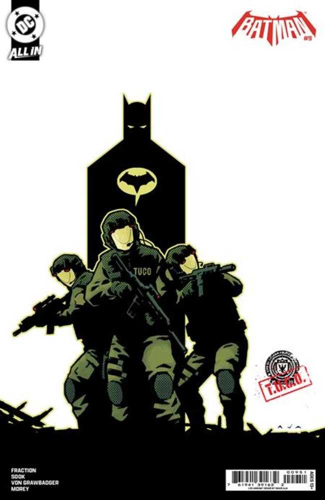 Batman (2025) #9 Cover H (1:25) David Aja Card Stock Variant