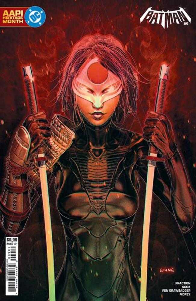 Batman (2025) #9 Cover G John Giang Aapi Heritage Month Card Stock Variant