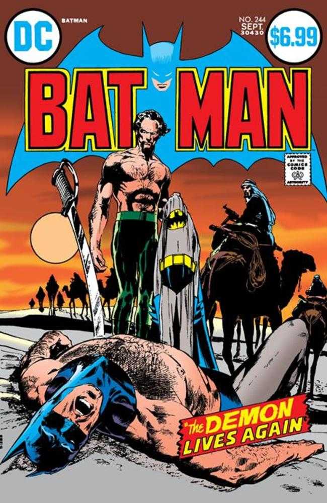 Batman (1940) #244 Facsimile Edition Cover C Neal Adams Foil Variant