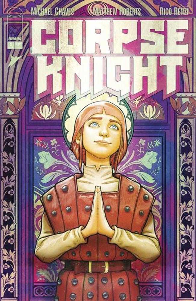 Corpse Knight #2 (Of 6) Cover D (1:25) Nimit Malavia Stained Glass Variant (Mature)