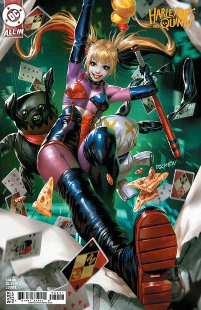 Harley Quinn (2021) #62 Cover D Derrick Chew Card Stock Variant