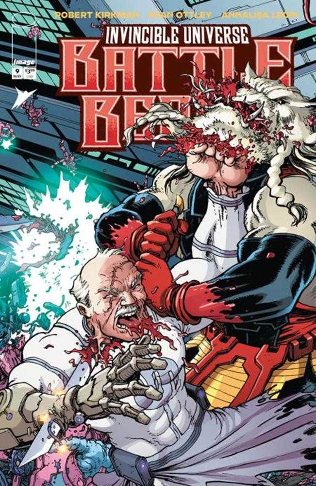 Invincible Universe Battle Beast #9 Cover C (1:10) Chris Burnham & Brian Reber Variant