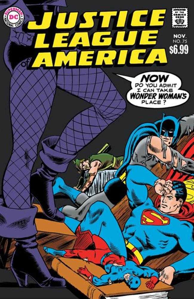 Justice League Of America (1960) #75 Facsimile Edition Cover C Carmine Infantino Foil Variant