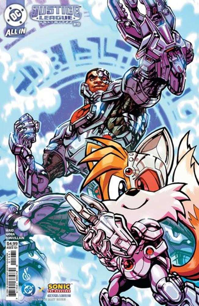 Justice League Unlimited (2025) #19 Cover F Carlos Danda DC X Sonic Card Stock Variant <OFC>