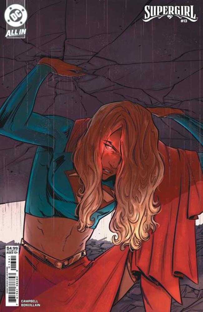 Supergirl (2025) #13 Cover D Skylar Patridge Card Stock Variant (The Reign Of The Superboys)