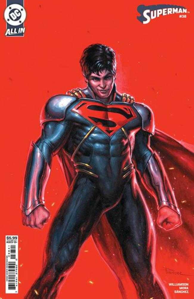 Superman (2023) #38 [The Reign Of The Superboys] Cover D Davide Paratore Card Stock Variant