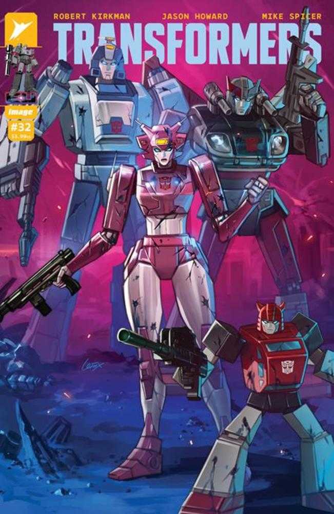 Transformers (2023) #32 Cover D (1:25) Leirix Li Variant