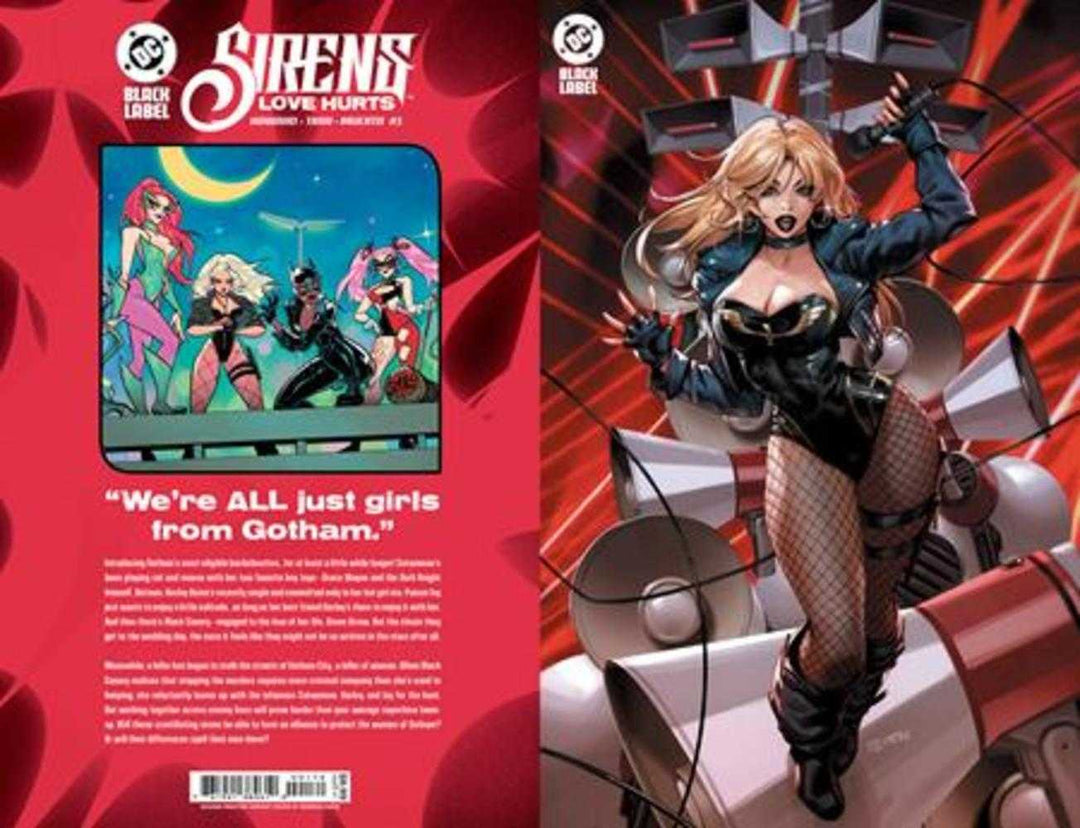 Sirens Love Hurts #1 (Of 4) Variant (2nd Print) Cover B Derrick Chew Foil Variant (Mature)