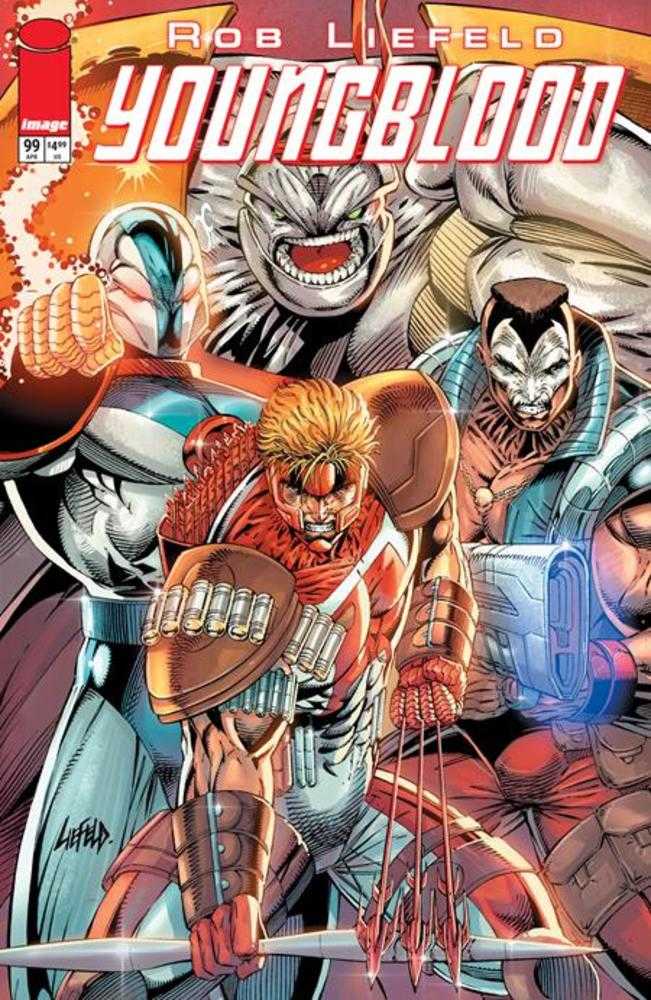 Youngblood (2025) #5 Cover F Rob Liefeld Legacy Edition Variant (Mature)