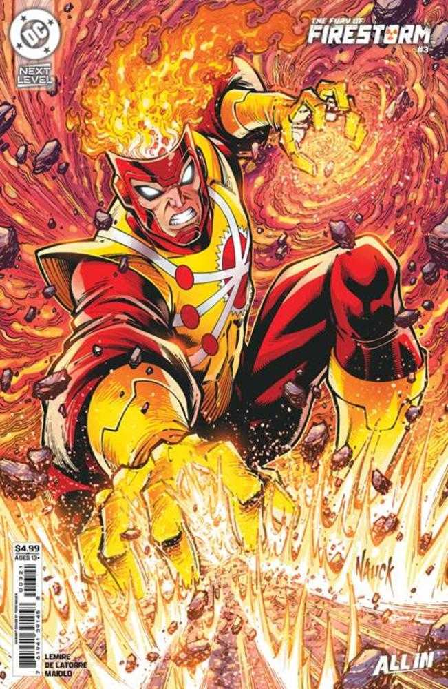 Fury Of Firestorm (2026) #3 (Of 8) Cover B Todd Nauck Card Stock Variant