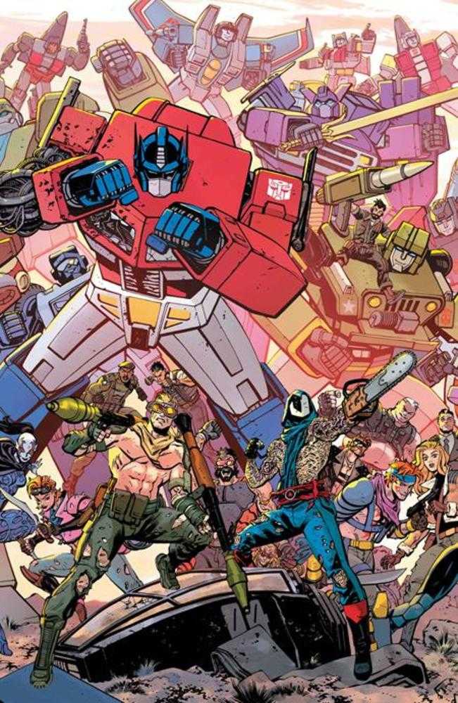 G.I. Joe (2024) #23 Cover F Tom Reilly & Adriano Lucas Transformers Energon Universe 3rd Anniversary Connecting Variant