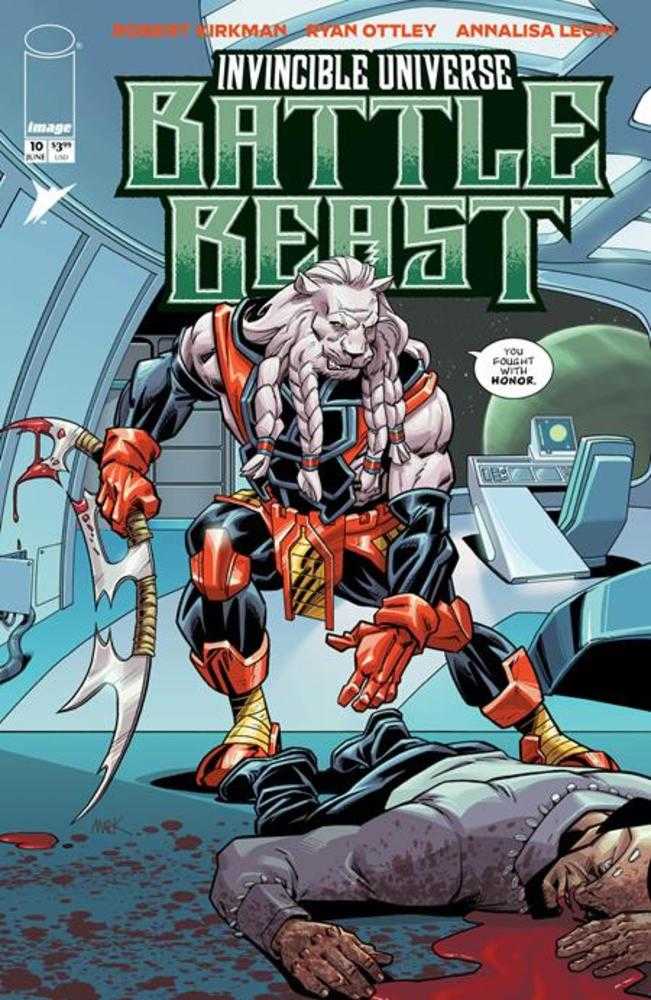 Invincible Universe Battle Beast #10 Cover E (1:50) Mark Englert Variant