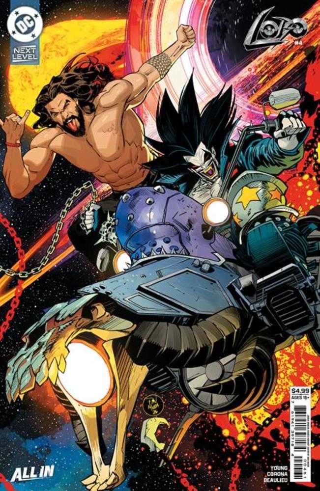 Lobo (2026) #4 Cover F Dan Mora Jason Momoa Cameo Card Stock Variant