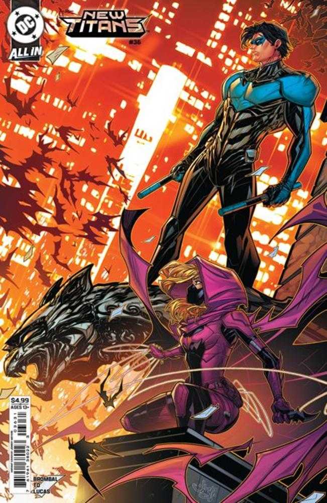 New Titans (2023) #36 Cover C Jonboy Meyers Card Stock Variant
