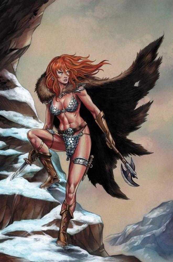Red Sonja She Devil With A Sword (2026) #2 Cover J (1:10) Mike Rooth Full Art Virgin Variant