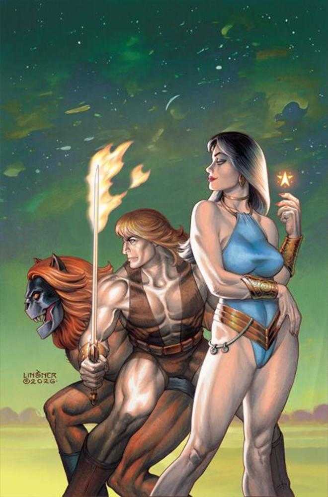 Thundarr The Barbarian #6 Cover G (1:10) Joseph Michael Linsner Full Art Virgin Variant