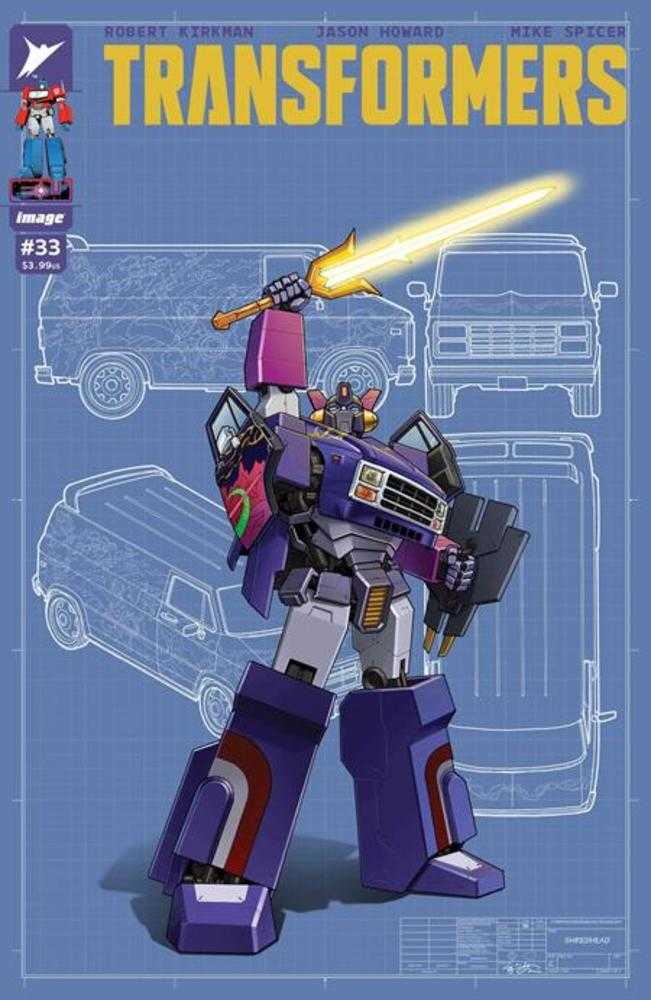 Transformers (2023) #33 Cover E (1:50) Ej Su Variant