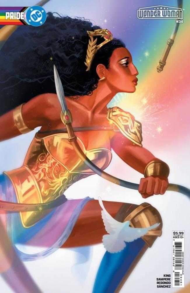 Wonder Woman (2023) #34 Cover E Fatima Wajid DC Pride Card Stock Variant