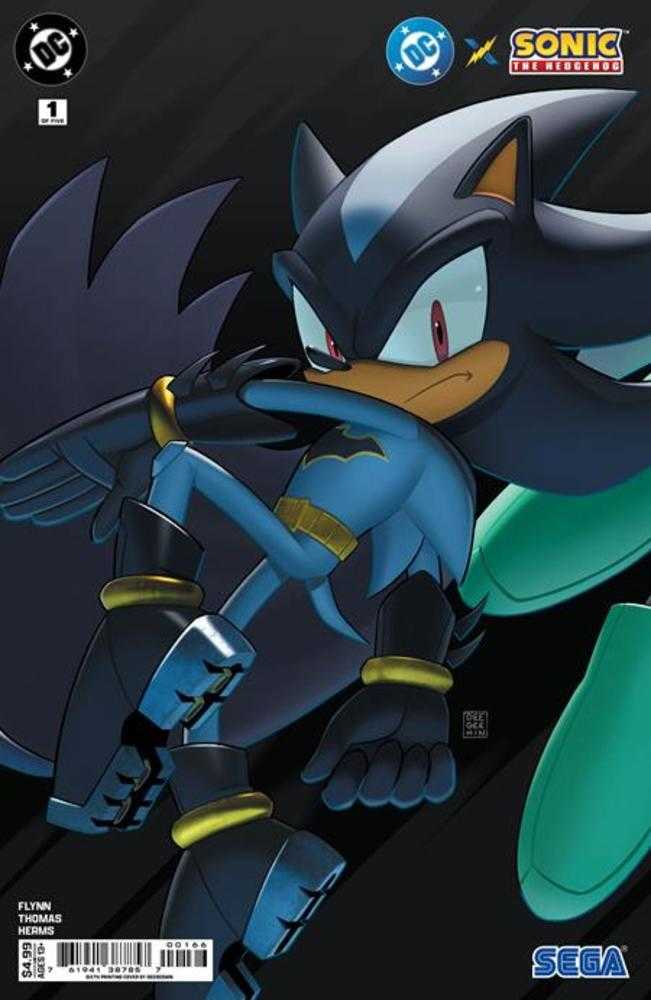 DC X Sonic The Hedgehog #1 (Of 5) Variant (6th Print) Deegeemin Connecting
