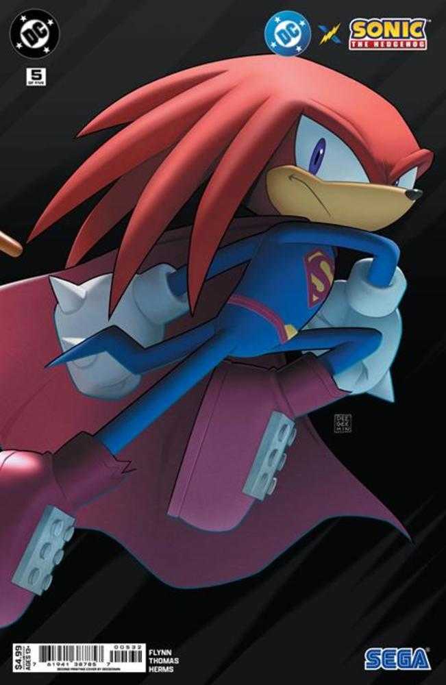 DC X Sonic The Hedgehog #5 (Of 5) Variant (2nd Print) Deegeemin Connecting