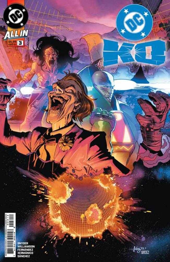 DC K.O. #3 (Of 5) Variant (2nd Print) Cover A Javier Fernandez