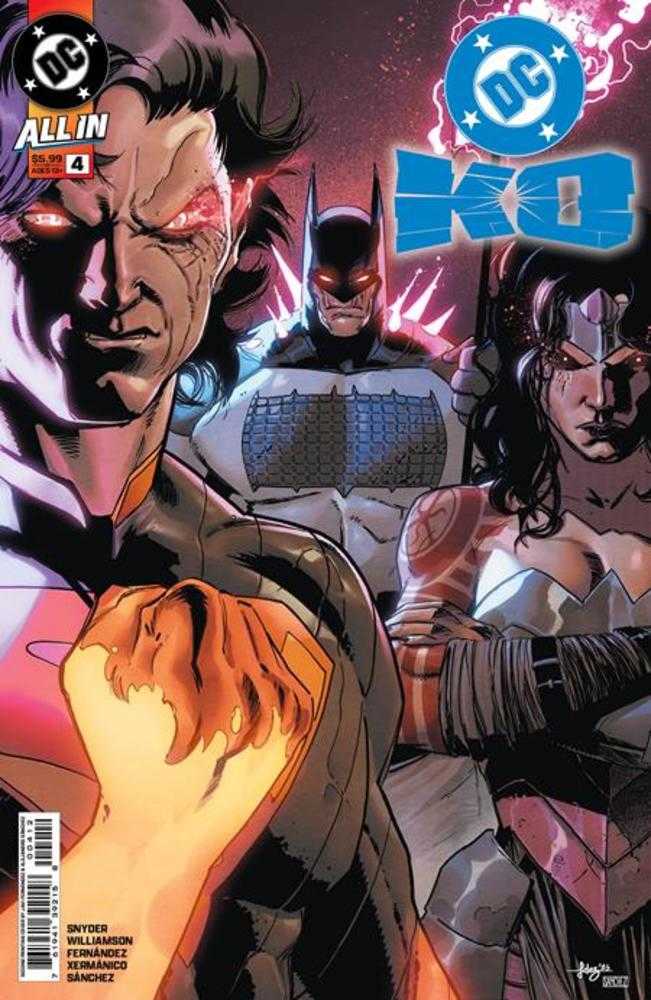 DC K.O. #4 (Of 5) Variant (2nd Print) Cover A Javier Fernandez