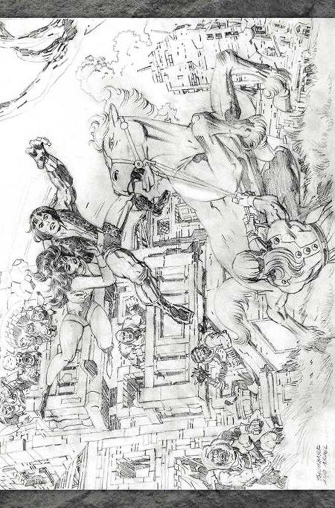 Thundarr The Barbarian #3 Cover M FOC (1:7) Jack Kirby Model Sheet Full Art Virgin Variant