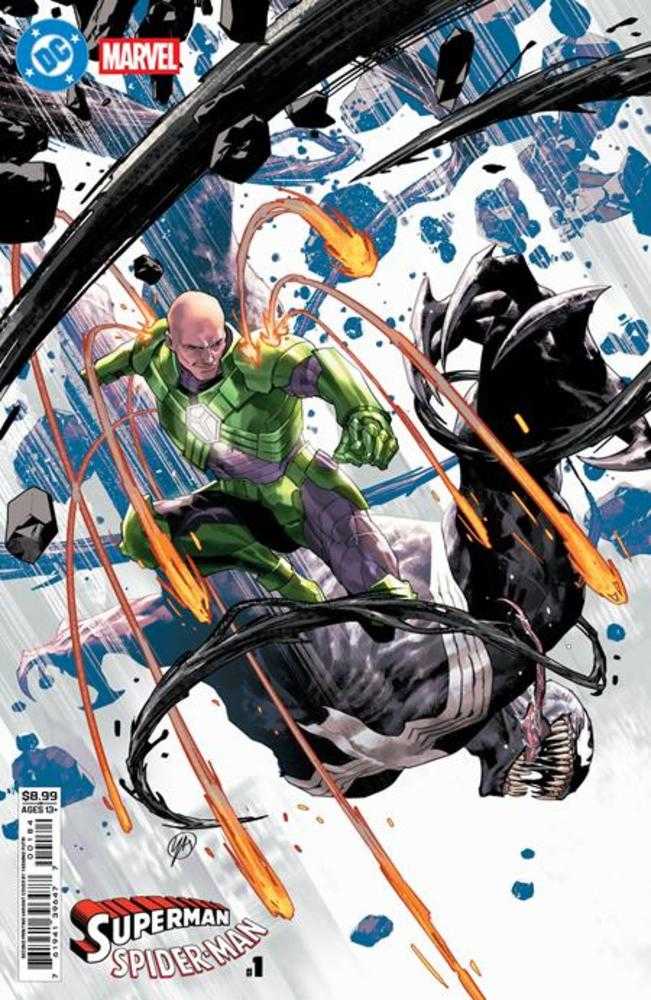 DC Marvel Superman Spider-Man #1 (One Shot) Variant (2nd Print) Cover C Yasmine Putri Card Stock Variant