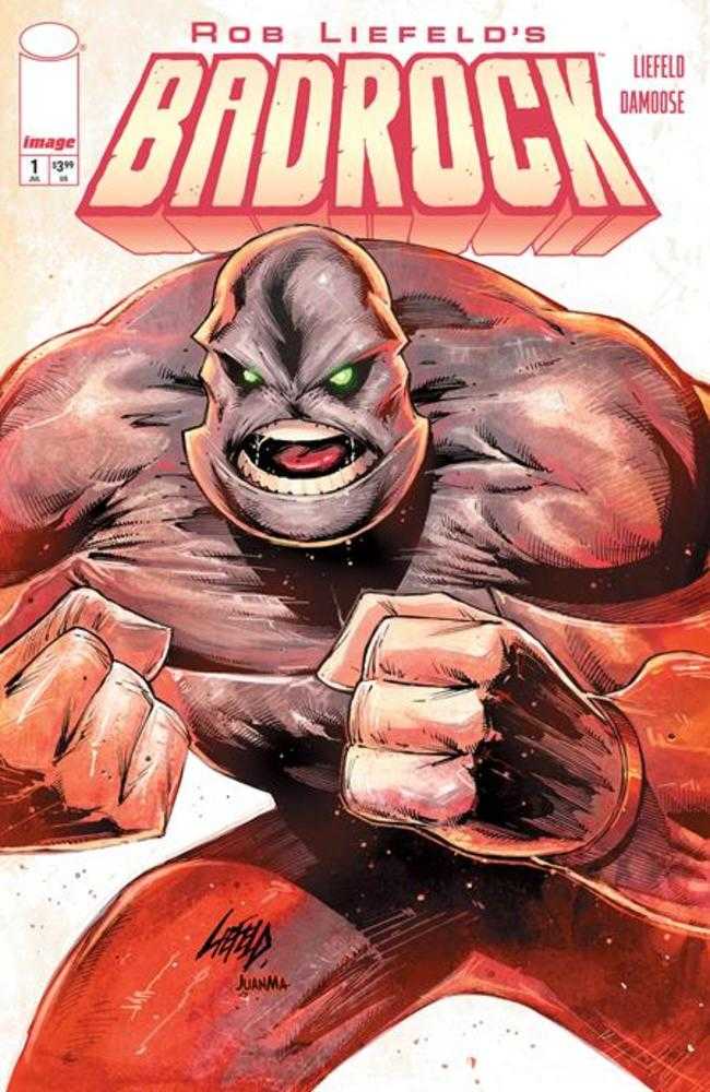 Badrock (2026) #1 Cover B Rob Liefeld Variant