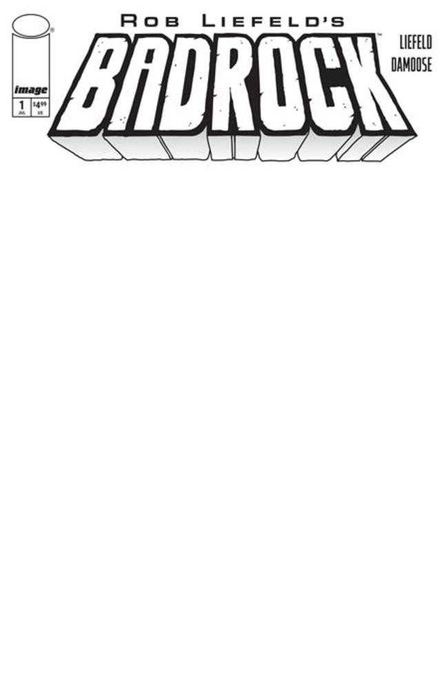 Badrock (2026) #1 Cover F Blank Sketch Variant