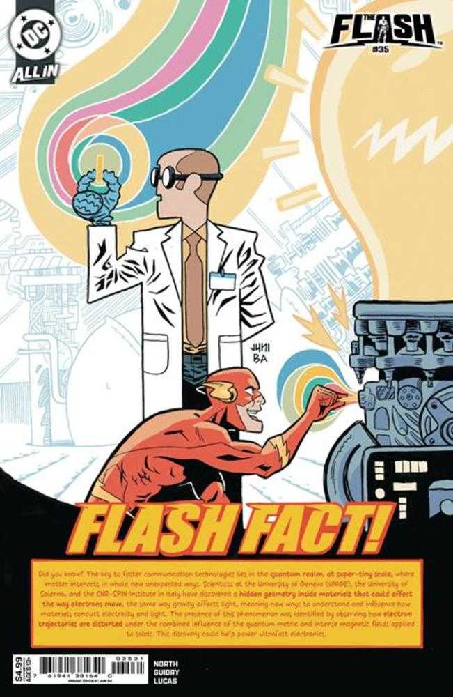 Flash (2023) #35 Cover C Juni Ba Card Stock Variant