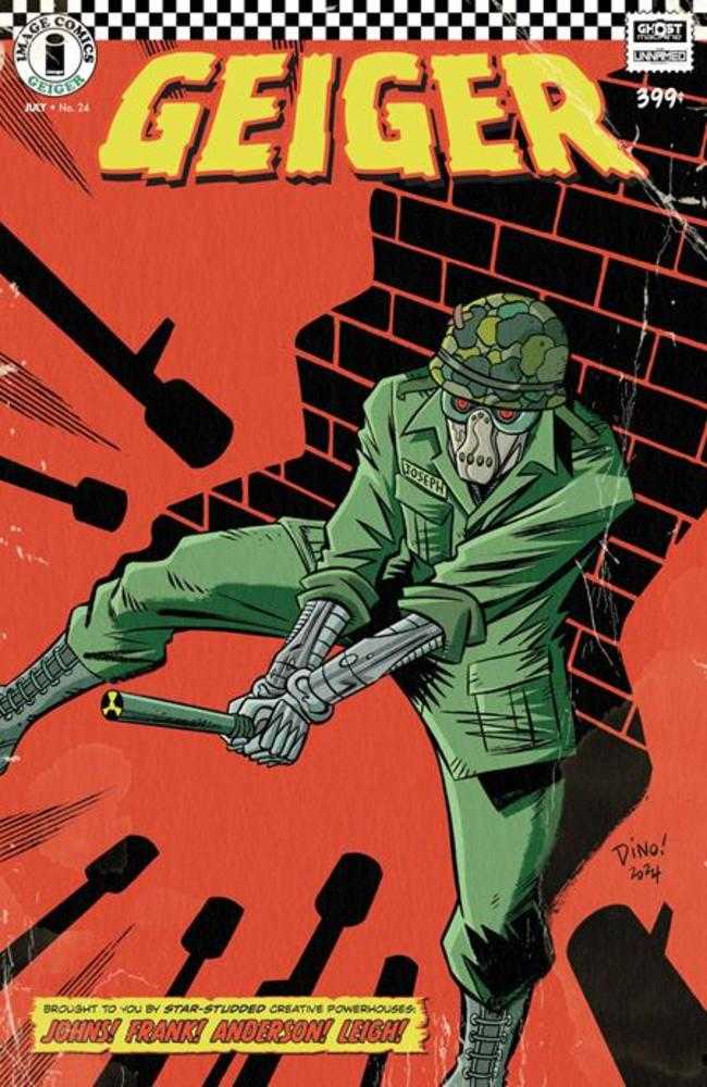 Geiger (2024) #24 Cover C Dean Haspiel Variant