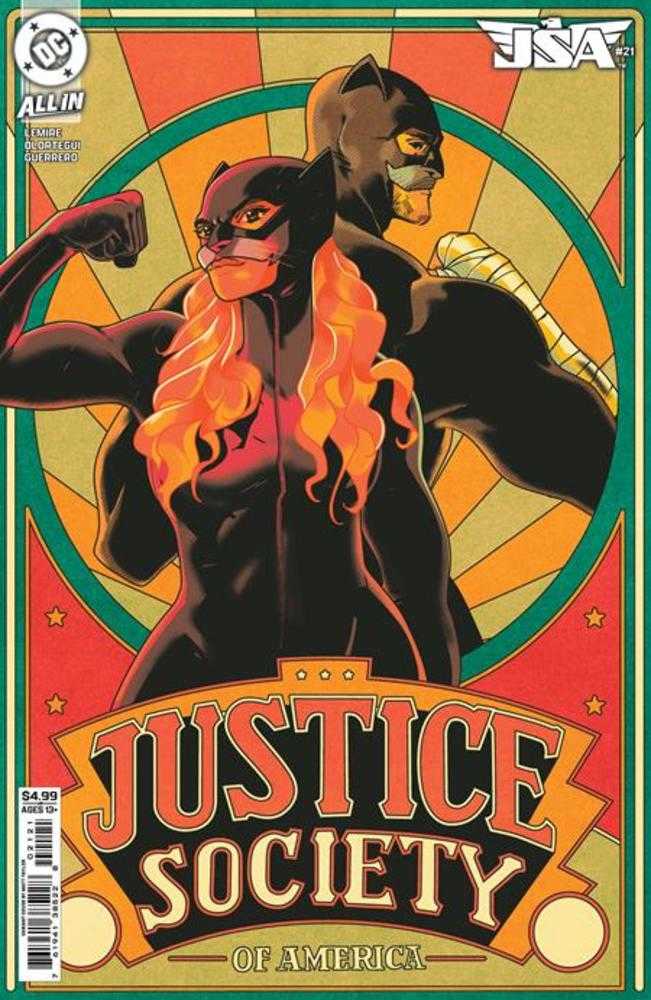 JSA (2025) #21 Cover B Matt Taylor Card Stock Variant