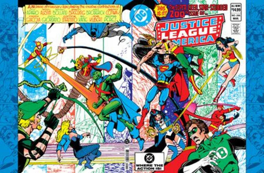 Justice League Of America (1960) #200 Facsimile Edition Cover A George Perez