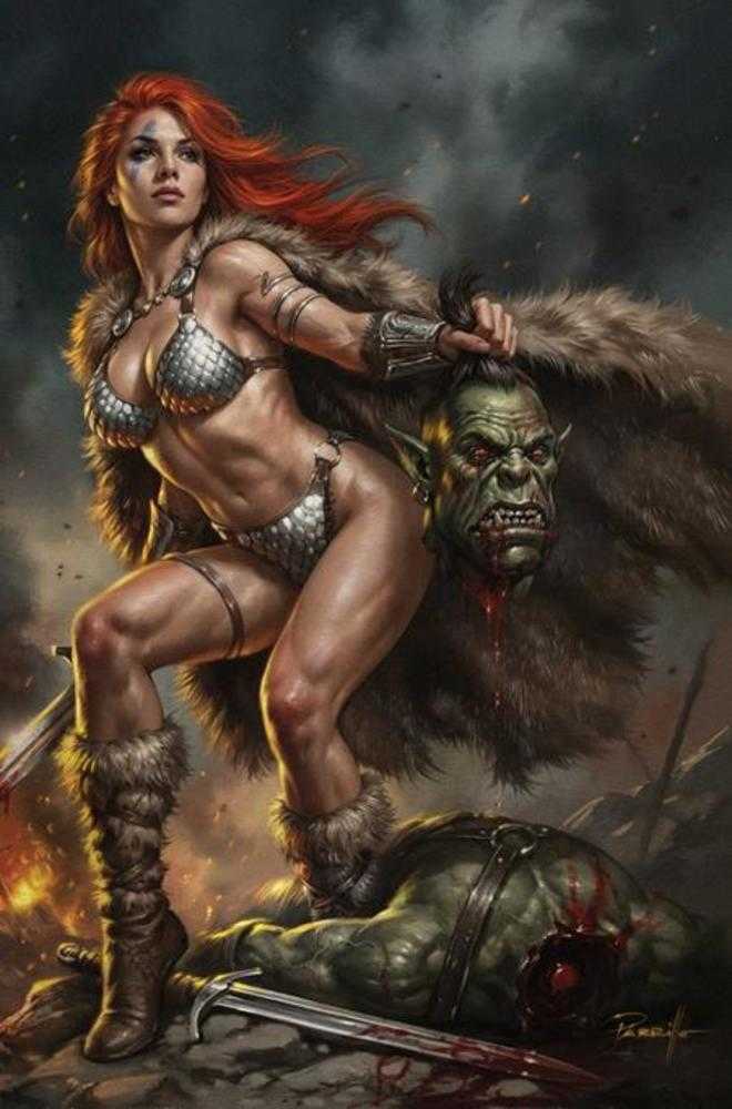 Red Sonja She Devil With A Sword #3 Cover J 1:15 Lucio Parrillo Full Art Virgin Variant