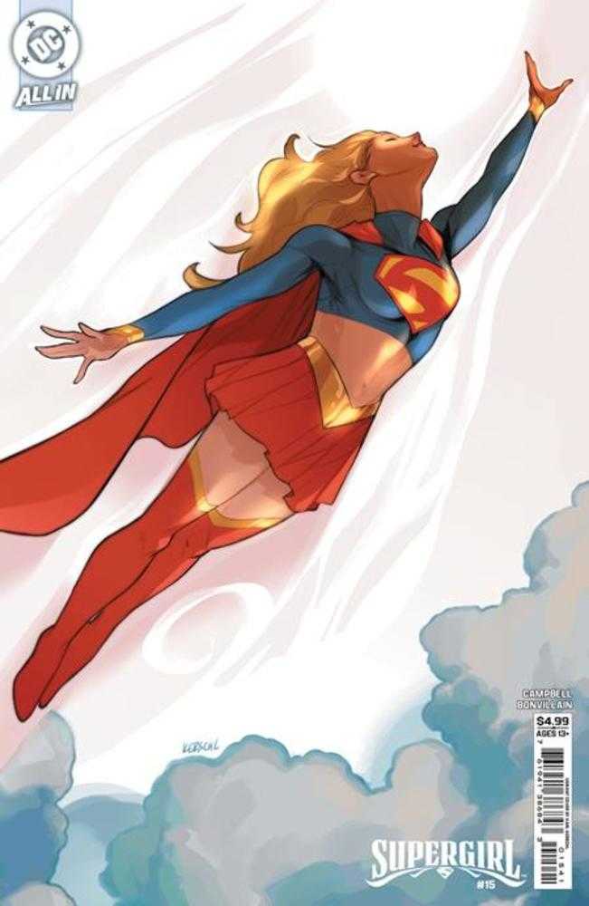 Supergirl (2025) #15 Cover D Karl Kerschl Card Stock Variant (The Reign Of The Superboys)