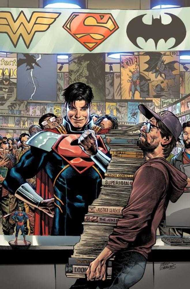 Superman (2023) #40 Cover D Eddy Barrows Card Stock Variant