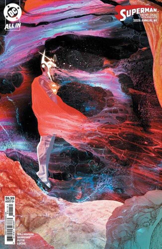 Superman 2026 Annual #1 (One Shot) Year One Thousand [DC K.O.] Cover E Alex Eckman Lawn Card Stock Variant