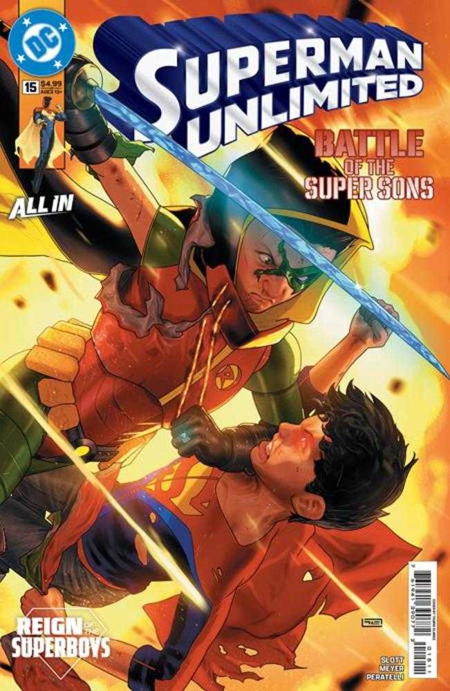 Superman Unlimited #15 [The Reign Of The Superboys] Cover A Taurin Clarke