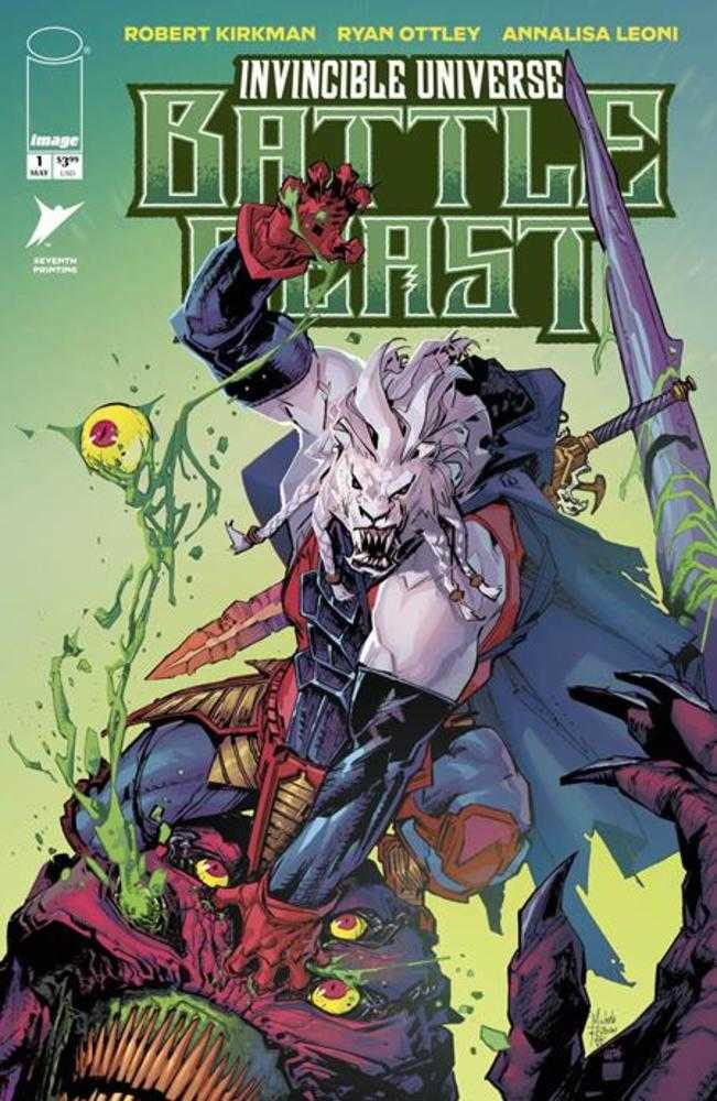 Invincible Universe Battle Beast #1 Variant (7th Printing)