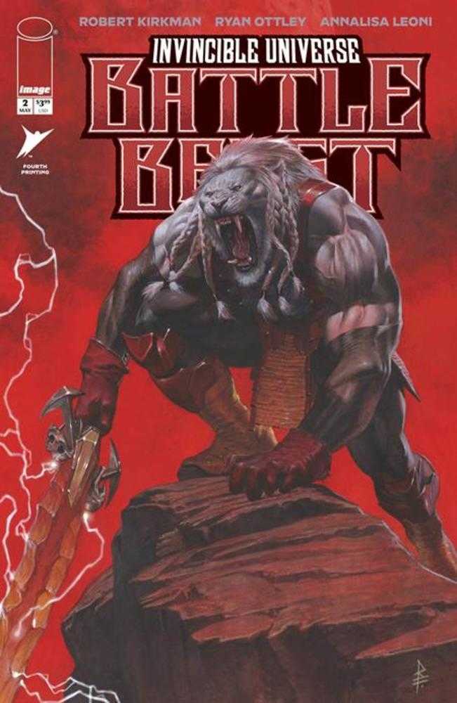Invincible Universe Battle Beast #2 Variant (4th Printing)