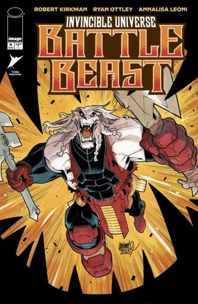 Invincible Universe Battle Beast #6 Variant (3rd Printing)