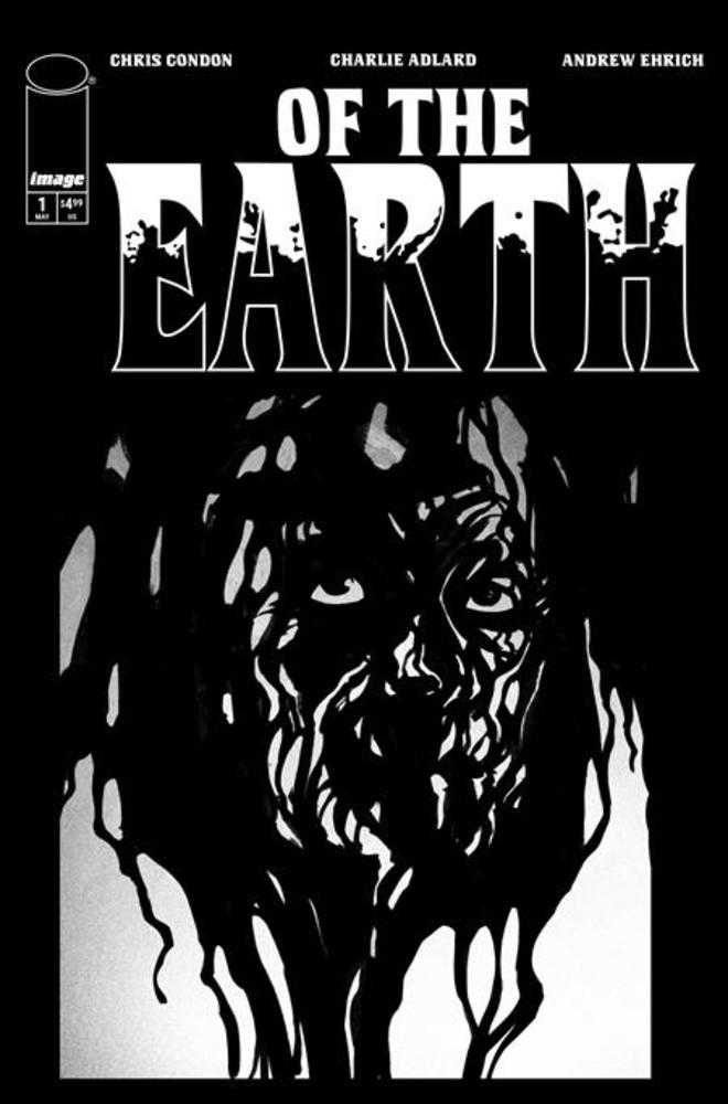 Of The Earth #1 (Of 6) Cover D (1:25) Jacob Phillips Black & White Variant (Mature)