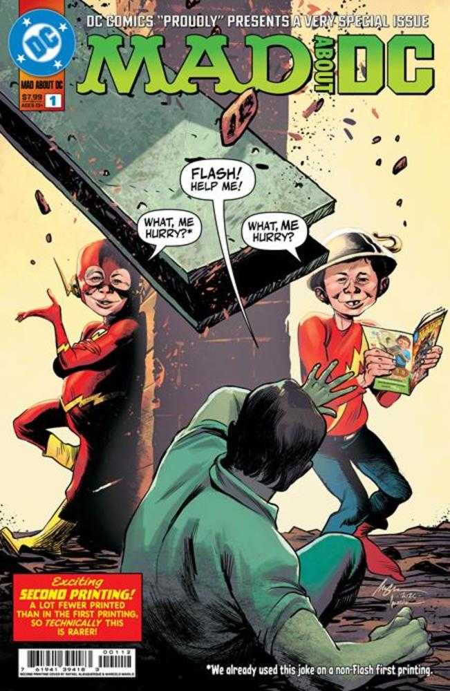 Mad About DC #1 (One Shot) Variant (2nd Print) Cover A Rafael Albuquerque