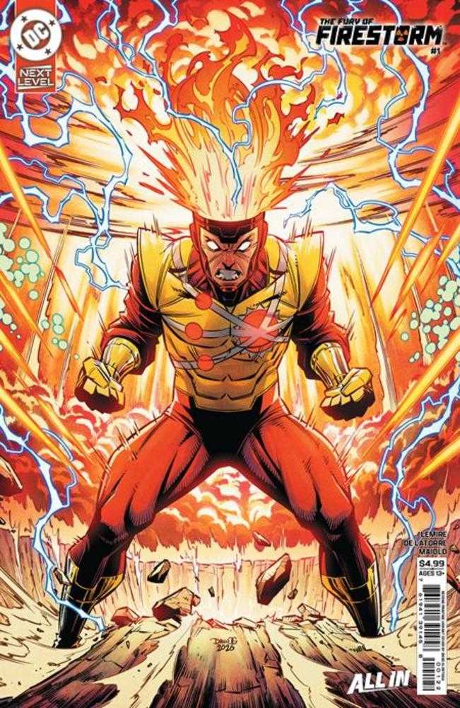 Fury Of Firestorm (2026) #1 (Of 6) Variant (2nd Print) Cover B Diego Olortegui Card Stock Edition