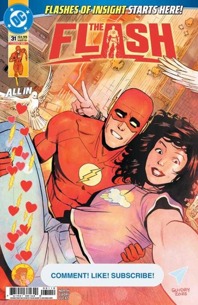 Flash (2023) #31 Variant (2nd Print) Cover A Gavin Guidry