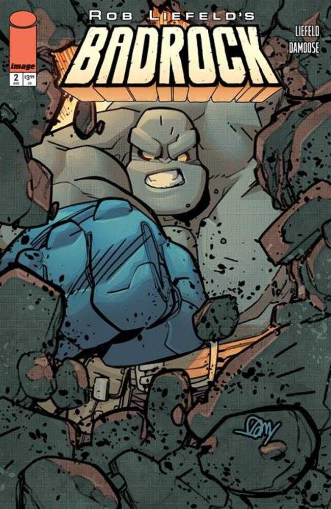 Badrock (2026) #2 Cover A Seth Damoose